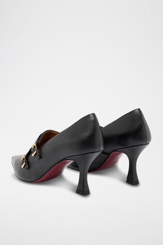 Escarpins en cuir - Noir