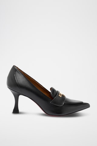 Escarpins en cuir - Noir