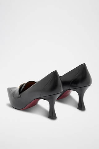 Escarpins en cuir - Noir