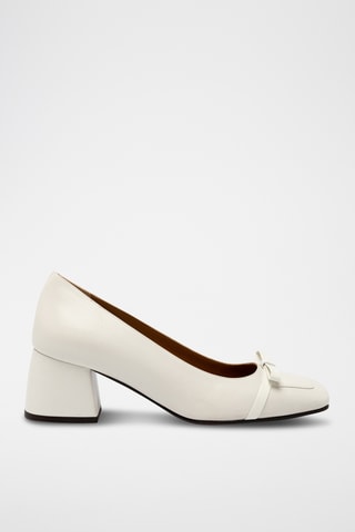 Escarpins en cuir - Blanc