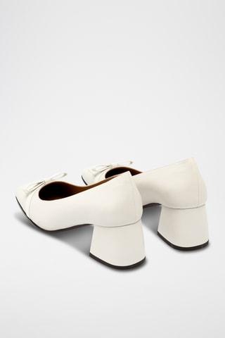 Escarpins en cuir - Blanc