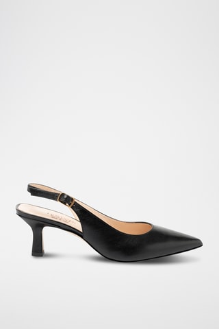 Escarpins en cuir - Noir