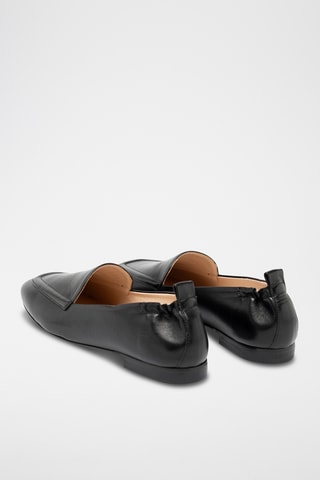 Mocassins en cuir - Noir