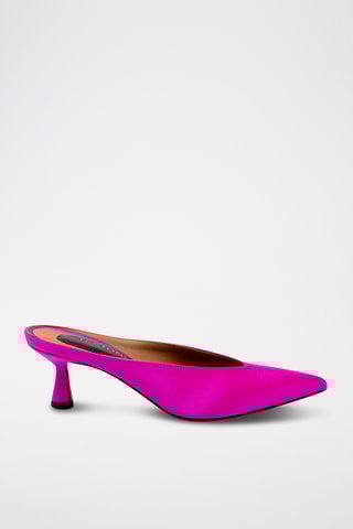 Mules à talons - Rose