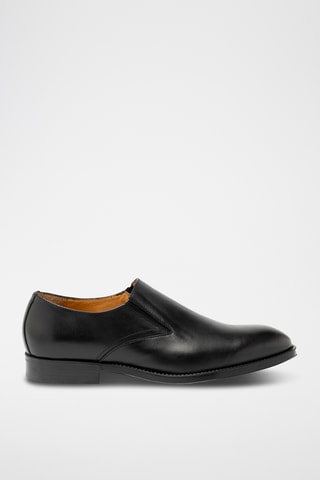 Slip-on en cuir - Noir
