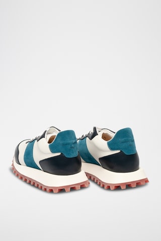 Sneakers en cuir  - Blanc