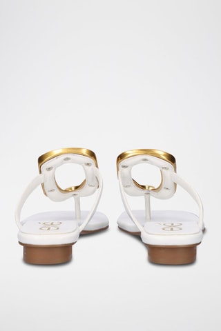 Tongs Orm - Blanc