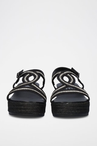 Sandales plateformes - Noir