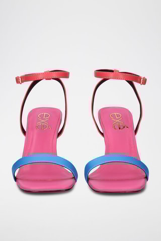 Sandales à talons Dolly - Fuchsia