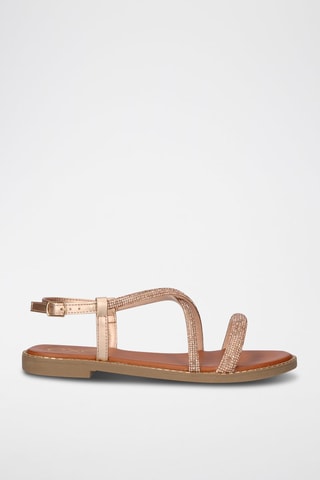 Sandales - Doré rose