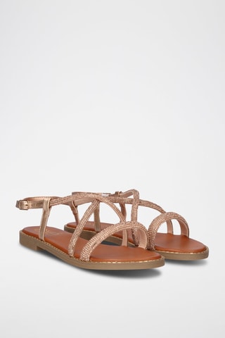 Sandales - Doré rose