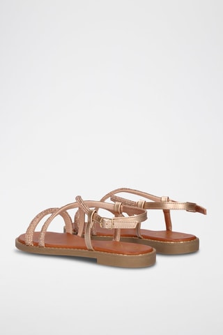 Sandales - Doré rose