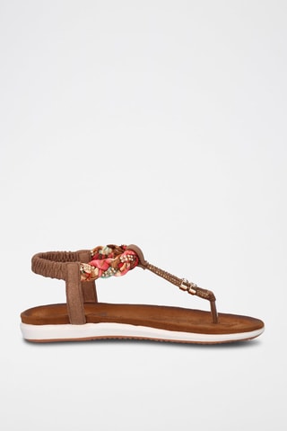 Sandales - Marron et orange