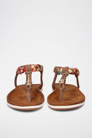 Sandales - Marron et orange