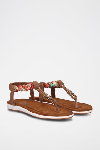 Sandales - Marron et orange