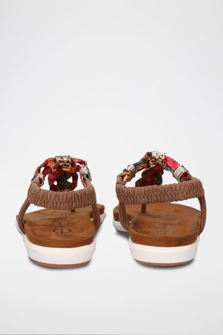 Sandales - Marron et rose