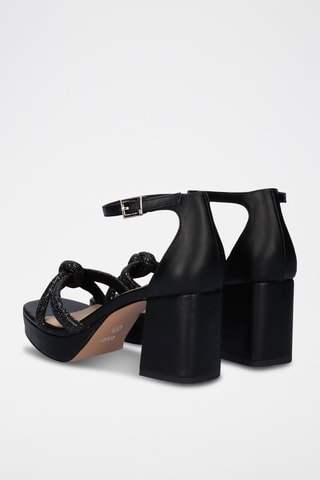 Sandales à talons - Noir