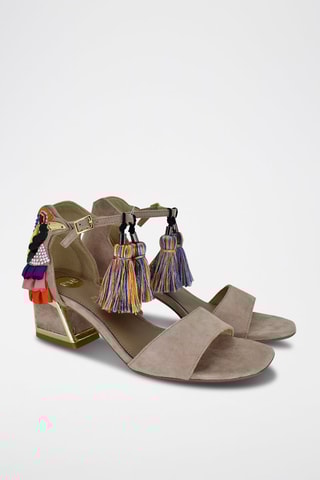 Sandales à talons - Camel