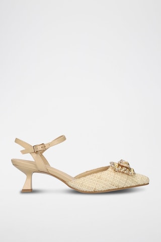Escarpins en cuir Mar - Beige