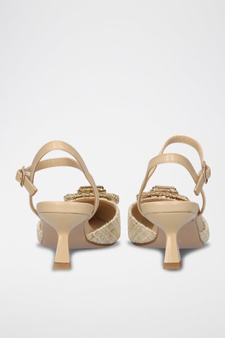 Escarpins en cuir Mar - Beige