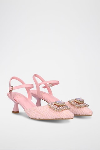 Escarpins en cuir Mar - Rose