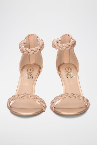 Sandales à talons - Doré rose