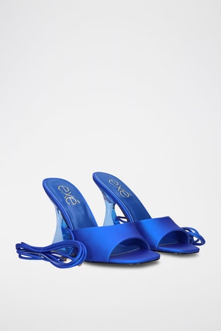 Sandales à talons - Bleu électrique