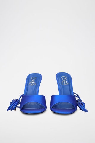 Sandales à talons - Bleu électrique