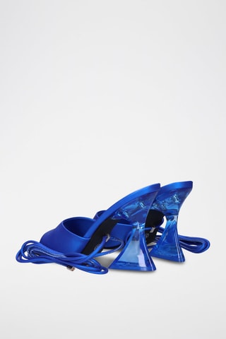 Sandales à talons - Bleu électrique