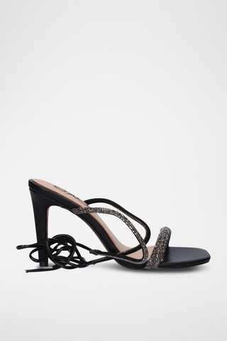 Sandales à talons - Noir