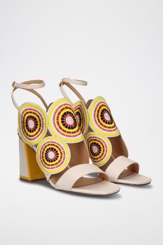 Sandales à talons - Blanc