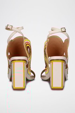Sandales à talons - Blanc