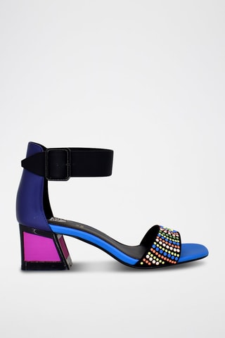 Sandales à talons - Bleu
