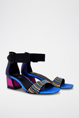 Sandales à talons - Bleu
