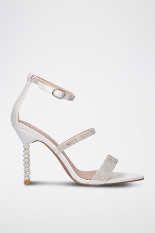 Sandales à talons - Blanc