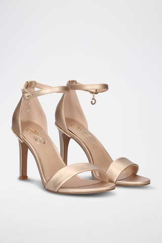 Sandales à talons - Doré