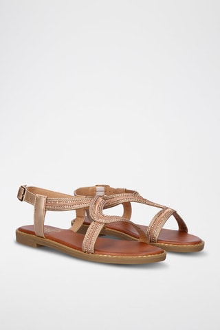 Sandales - Doré rose