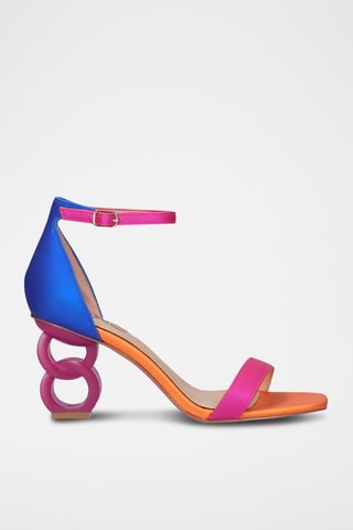 Escarpins - Bleu et fuchsia