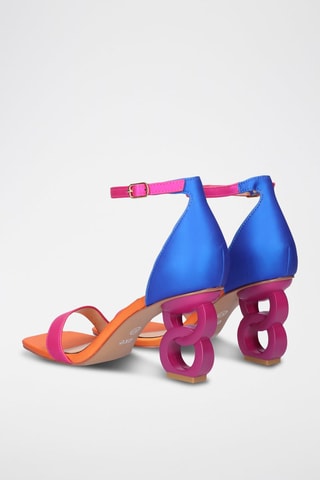 Escarpins - Bleu et fuchsia
