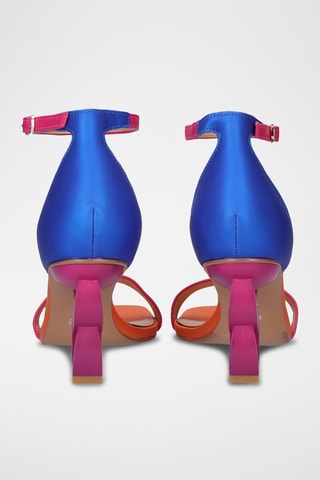 Escarpins - Bleu et fuchsia