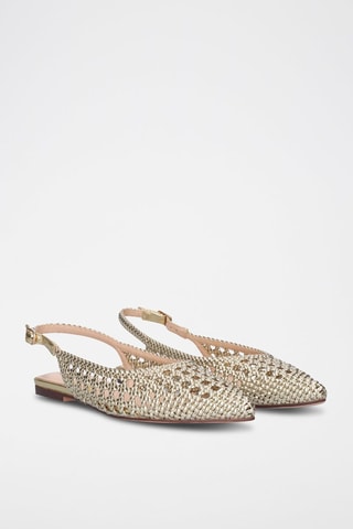 Ballerines - Doré