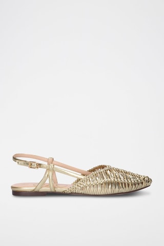 Ballerines - Doré