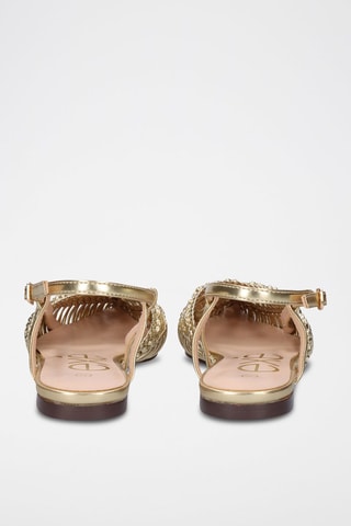 Ballerines - Doré