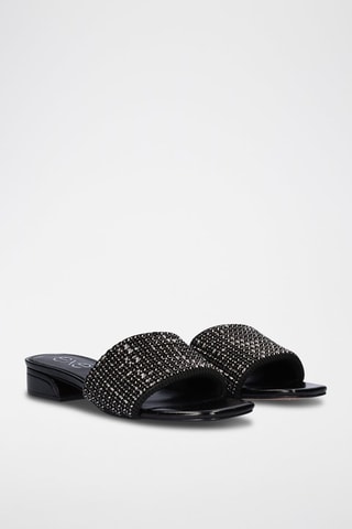 Mules à talons - Noir