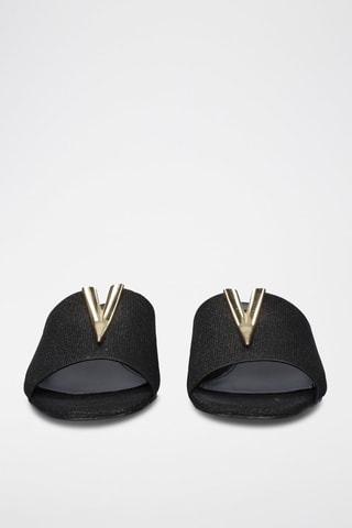 Mules à talons - Noir