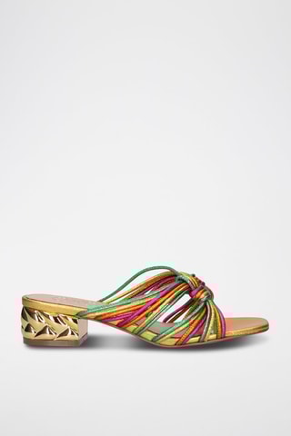 Mules à talons Katy - Doré