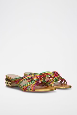 Mules à talons Katy - Doré