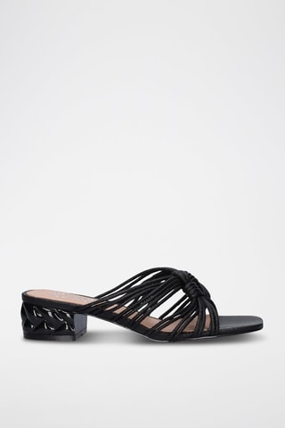 Mules à talons Katy - Noir
