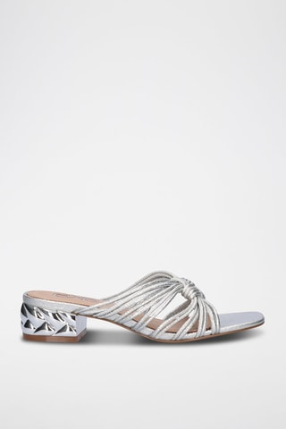Mules à talons Katy - Argenté