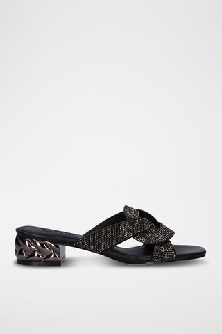 Mules à talons Katy - Noir